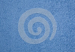 Blue towel texture