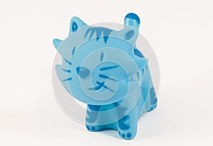 Blue Toy cat