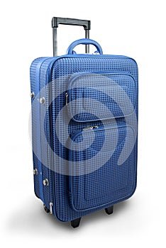 Azul maleta 