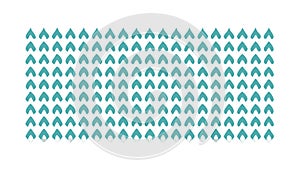 Blue Triangle Pattern Texture Background, vector design Generative AI