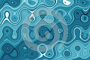 blue turquoise color layered abstract illustration photo
