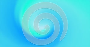 Blue twirl gradient abstract background animation