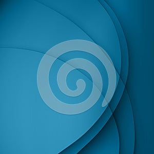 Blue twist light lines vector background.