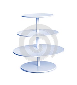 Blue twist table