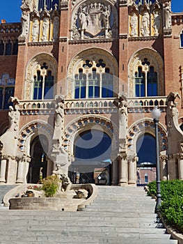 Recitesc Modernista de Sant Pau Barcelona,Spain photo