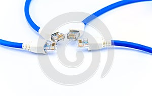 Blue utp cable