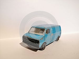 Blue vagon toy 1:43
