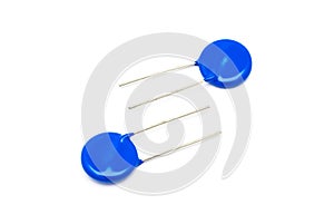 Blue Varistor, Electric Power Surge Protector, MOV [Metal Oxide Varistor] photo