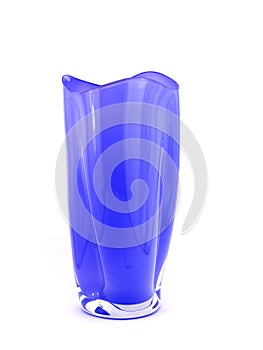 Blue vase