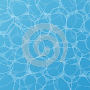 Blue vector pool water texture