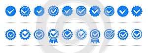 Blue verivication badges