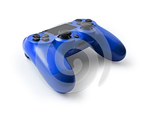 Blue video game controller