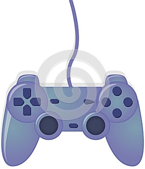 Blue Video Game Controller