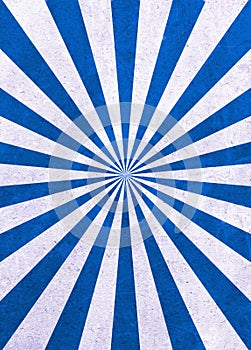 Blue Vintage Circus rays tent sunburst pattern background
