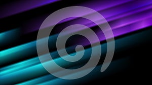 Blue violet smooth glowing stripes abstract hi-tech motion background