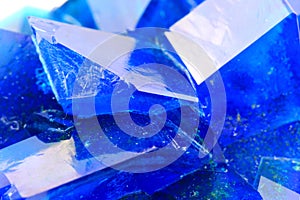 Blue vitriol mineral