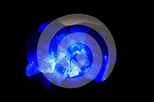 Blue vitriol mineral