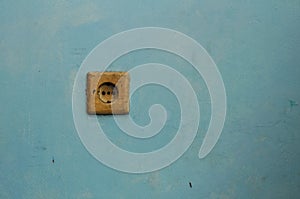 The Blue Wall and an Electric Socket