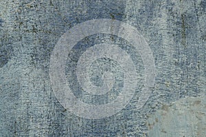 Blue wall plaster background texture