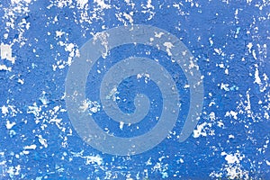 Blue wall texture for background