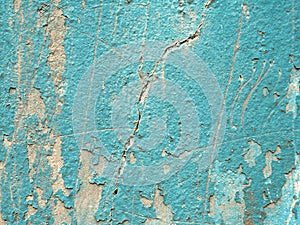 Blue wall texture for background usage