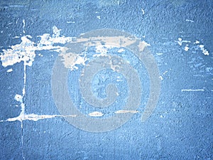 Blue wall texture for background usage