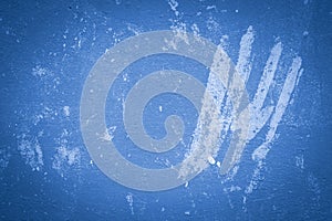 Blue wall texture for background usage