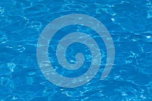 Blue water background