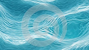 blue water background _A clear and refreshing water pool with ripples and waves. The water is blue and aqua