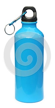 Blue water bottle