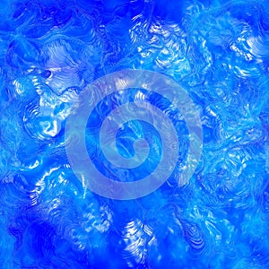 Blue Water Effect. Seamless Tileable Texture.