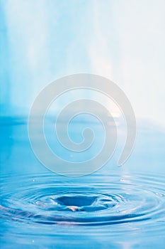 Blue Water Ripples Background