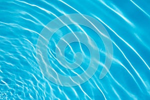 Blue water ripples background