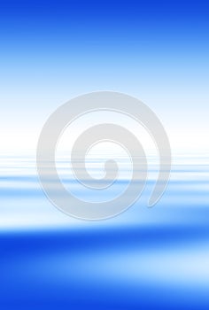 Blue Water And Sky Background