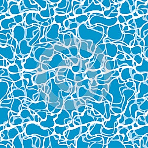 Blue water surface Abstract Background