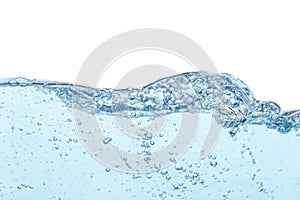 Blue water wave abstract background