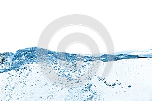 Blue water wave abstract background