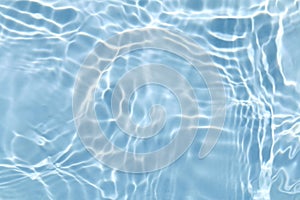 Blue water wave texture background