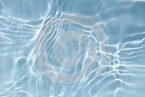 Blue water wave texture background