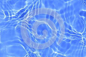 Blue water wave texture background