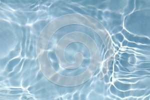 Blue water wave texture background