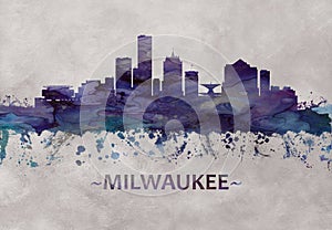 Milwaukee Wisconsin skyline photo