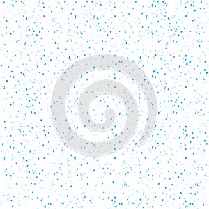 Blue watercolor spatters for design