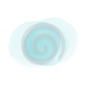 Blue watercolor watercolour circles minimalist delicate soft arty