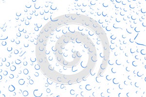 Blue Waterdrop Background