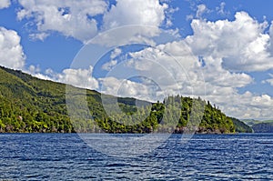 Blue Waters and Skies on a Wilderness Lake