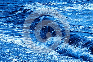 Blue wave photo