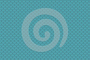 Blue Wave Seamless Pattern Background. Curve Geometric Shape. japan style. vector illustration