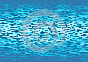 Blue waves background