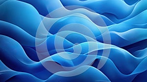 Blue waves pattern. water flow abstract seamless background